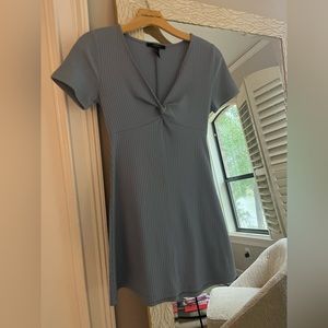 Cotton Summer Dress in Blue